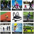 thumbnail image 5 of Cinturón de seguridad para entrenamiento de esquí Arnés de snowboard Cinturón de entrenamiento de esquí Correas de nailon de equilibrio para niños pequeños Correa de esquí negra (1 unidad), 5 of 5