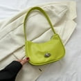 thumbnail image 4 of Sacs Hobo pour Femmes Légers, Sacs à Main Mode, Pochette Unie (Vert), 4 of 10