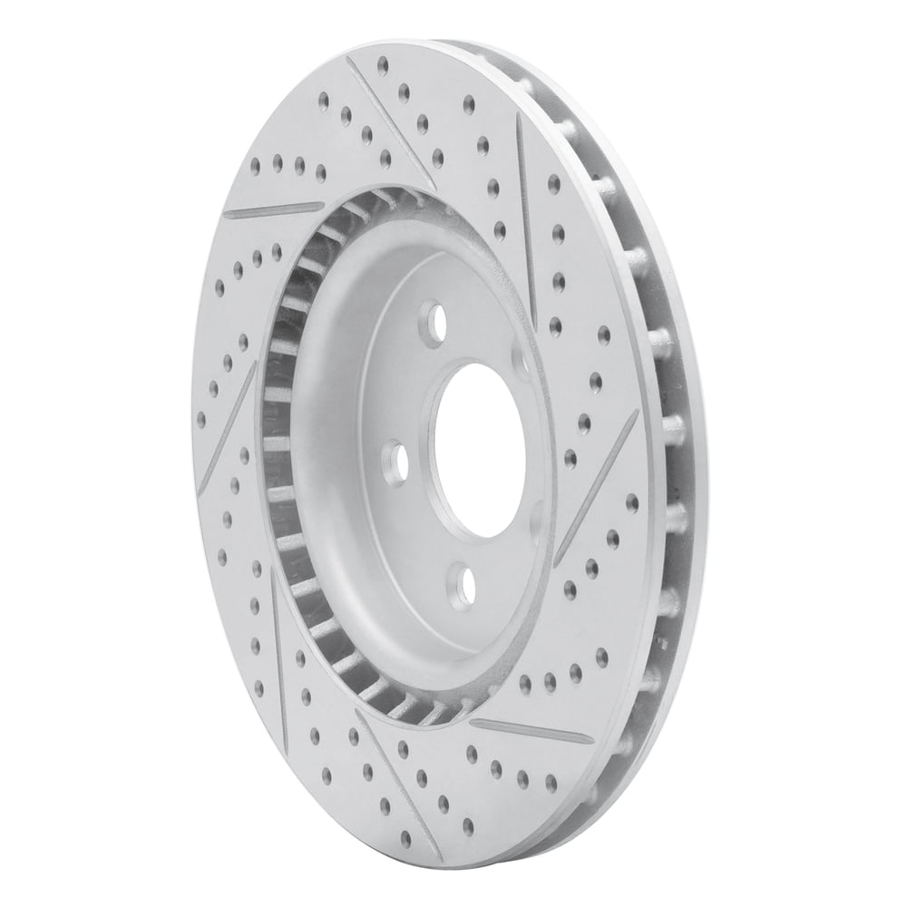 Dynamic Friction Company 830-54036L DFC Geoperformance Rotor - Drilled and Slotted