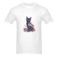 thumbnail image 4 of Hanmun This Childless Cat Lady is Voting Kamala-Harris 2024 Retro Men T-Shirt Size S-3XL, 4 of 5