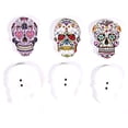 thumbnail image 3 of Botones de calavera de madera - 50 piezas, manualidades diy, suministros de costura, 3 of 9