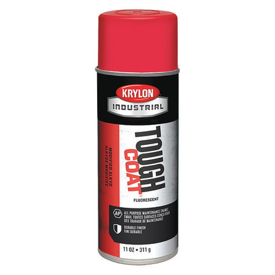 KRYLON INDUSTRIAL A01812007 Rust Preventative Spray Paint, Fluorescent