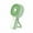 Green, variant on VtModv Mini Fan Handheld Handheld Turbo Fan USB Rechargeable Silent Student Dormitory Office Portable Wind Turbine Fan