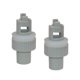 thumbnail image 3 of 2x adaptador de válvula de manguera de bomba de aire de bote inflable de plástico ABS para cama de aire de Kayak gris kusrkot Adaptador de válvula de kayak, 3 of 8