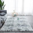 thumbnail image 4 of YAOMOBB Modern Area Rug Modern Fluffy Tie Dye Rug Super Soft Non slip Shaggy Rug for Living Room and Bedroom, 4 of 7