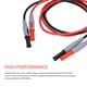 thumbnail image 3 of Kit De Cables De Prueba De Multímetro 1000V 10A Rojo Negro Reemplazable Con Conectores De Banana De 4 Mm Y Pinzas De Cocodrilo Y Ganchos De Prueba Y Sondas De Prueba Para Placa De Circuito De Medidor Monstrate TO001580-00, 3 of 7