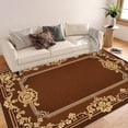 thumbnail image 3 of 1PC Ornate Regional Carpet Local Carpet, Lightweight Washable Easy-to-Manage Carpet Mat Festival Gift, Suitable for Living Room, Bedroom, Dining Room, Office, Balcony, Room Accessones, 3 of 8