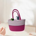 thumbnail image 5 of Latrodar Desktop Storage Basket Woven Storage Basket Cotton Thread Storage Basket Red Novelty, 5 of 5