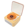 thumbnail image 1 of Altavoz De Inalámbrico, Pequeño Reproductor De Disco Nocturno Luz USB Recargable Altavoz De Ola De Escritorio Para Fiesta De Dormitorio, 1 of 7