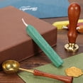 thumbnail image 1 of Cuadros Decorativos Retro DIY tiras de sellado sello cera palo pintura sellos para sobre (verde) Sywqhk Nuevos Originales, 1 of 1