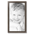 thumbnail image 2 of ArtToFrames 15" x 27" Muted Silver Picture Frame, 15x27 inch Silver Wood Poster Frame (WOM-4626),  Pack, 2 of 8
