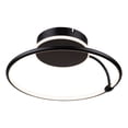 thumbnail image 3 of Artcraft Lighting Halo Collection Integrated LED SemiFlush Mount, Black, 3 of 6