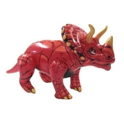 TreasureGurus Inflatable Triceratops Swimming Pool Float