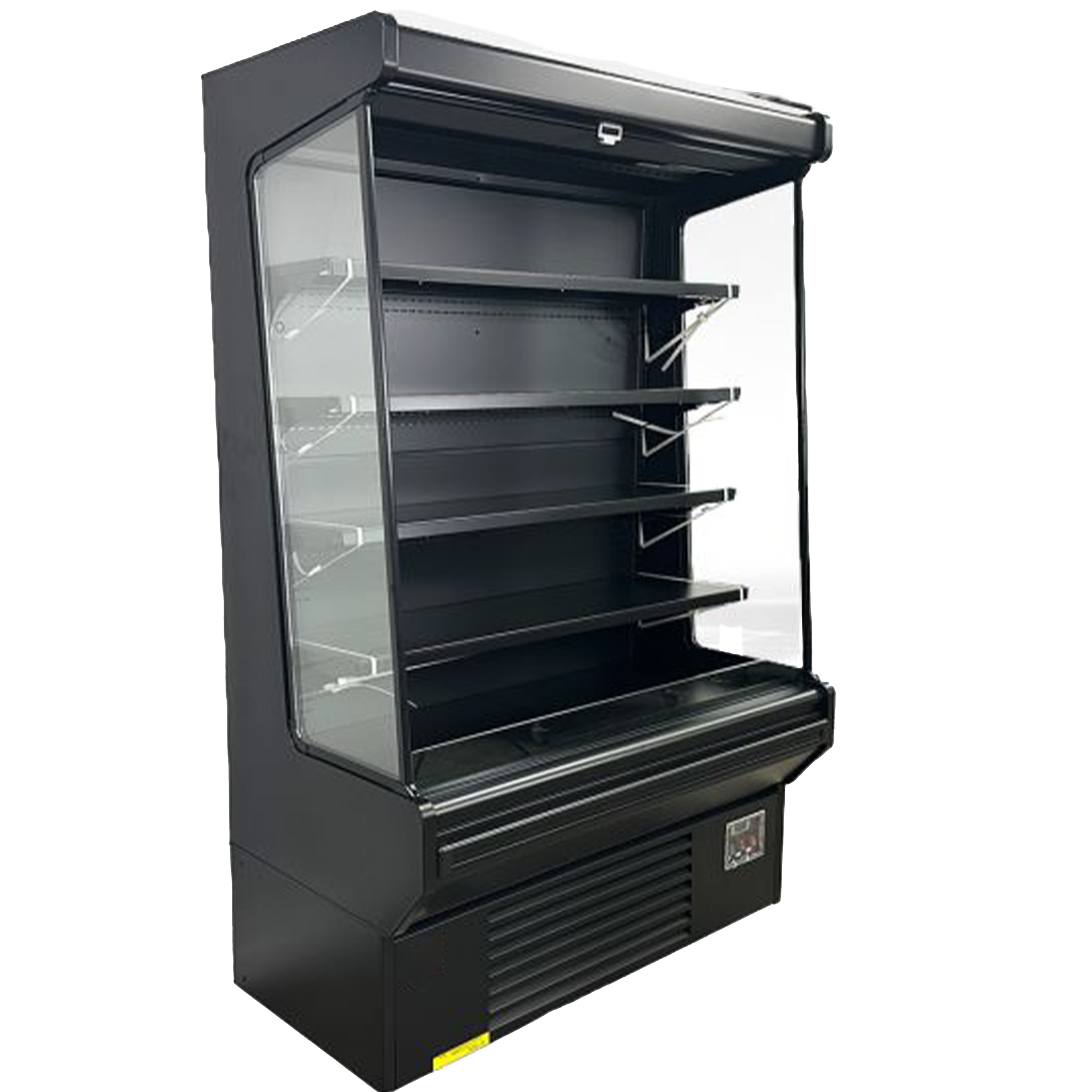 52 in. Open Air Curtain Merchandiser Display, Commercial Refrigerator Open Air, NSF Certified