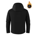 thumbnail image 5 of Letdown Mens Jackets, Hooded - Insulated Detachable Liner Windproof Cold Jacket Casual Thickened Fleece Zipper Up Lightweight Jacket for Men, 5 of 7