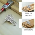 thumbnail image 3 of GAXIRE 4pcs Heavy Duty Spring for Hammock Chair Hardware Set for Relaxation Areas, 3 of 8