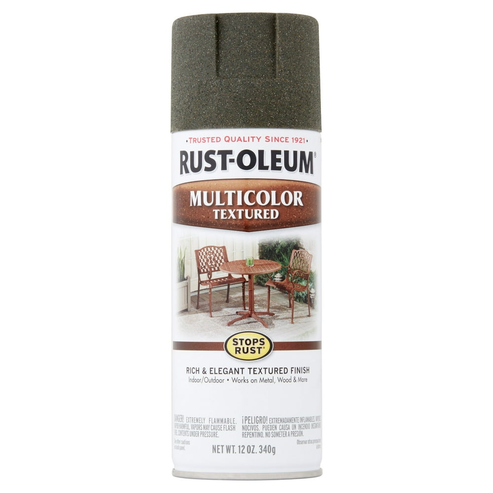 RustOleum Stops Rust Multicolor Textured Spray Paint, 12 oz