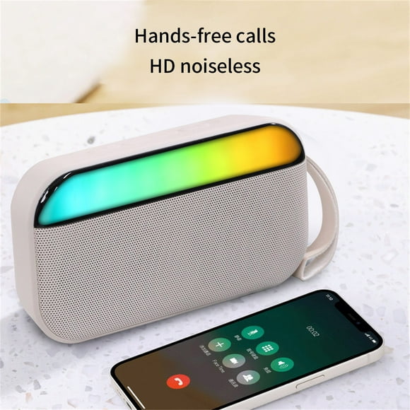 TIMIFIS Bluetooth Haut-Parleurs Rétro Haut-Parleur Bluetooth Mini Haut-Parleur Sans Fil avec Basses Riches en Son Stéréo Clair Haut-Parleur Portable Prise en Charge FM, Clé USB, Carte SD, Cadeau AUX