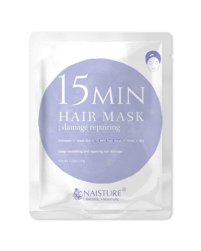 Naisture 15 MIN Hair Mask Cap Damage Care 3pc