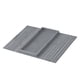 thumbnail image 1 of Bandeja para reposabrazos de sofá, base antideslizante, flexible, rectangular, plegable, de madera, para postres, aperitivos, control remoto para teléfono móvil. gris, 1 of 8