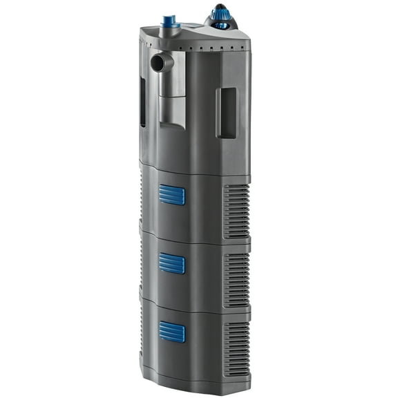 OASE BioPlus Thermo 200 - Grey Aquarium Internal Corner Filter with Integrated Heater