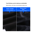 thumbnail image 5 of Sudadera con forro polar para hombre, cuello redondo, estilo coreano grueso, color sólido, capa interior sencilla, otoño e invierno, 5 of 5