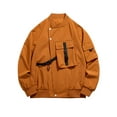 thumbnail image 1 of Veste de Travail Coupe-Vent à Manches Longues pour Hommes Automne Couleur Unie, 1 of 4