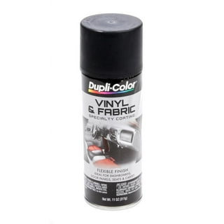 Duplicolor HVP104-2pack Vinyl & Fabric Spray High Performance Gloss  Black-11 Oz. Aerosol Can