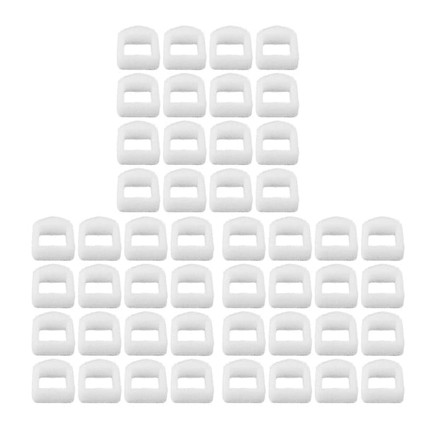 48 Piezas Filtros de Espuma de Repuesto para Bebederos para Perros Y Gatos, Prefiltros de Espuma para Bebederos para Mascotas, Compatibles con