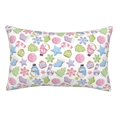 thumbnail image 1 of Fotbe Pastel Christmas Cookies Funda de Almohada Decorativa Estilo Occidental, Lujo en Algodón, Fundas para Almohadas King, Cojín Estampado para Decoración del Hogar-14"x20", 1 of 6