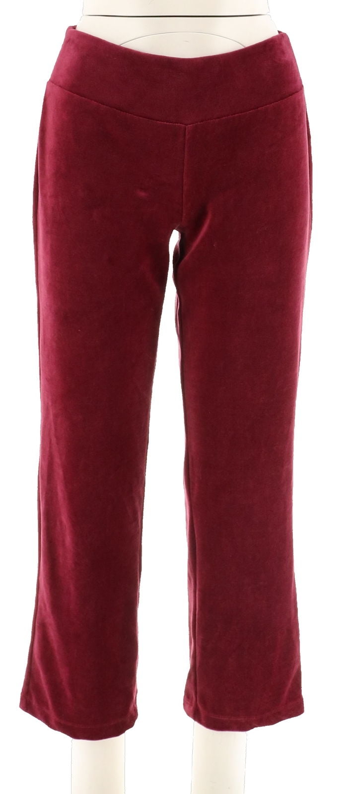 velour pull on trousers