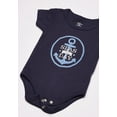 thumbnail image 3 of Little Treasure Baby Boy Cotton Bodysuit, Pant and Shoe 3pc Set, Seas The Day, 6-9 Months, 3 of 5
