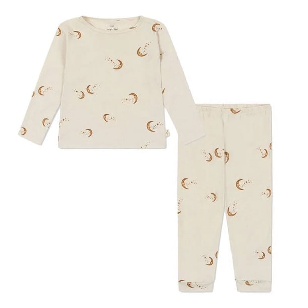 KS Kids Pjs-Pijama navideño para niñas pequeñas, conjunto de 2 piezas de algodón, ropa de dormir, talla 18 meses a 10 años, 2023