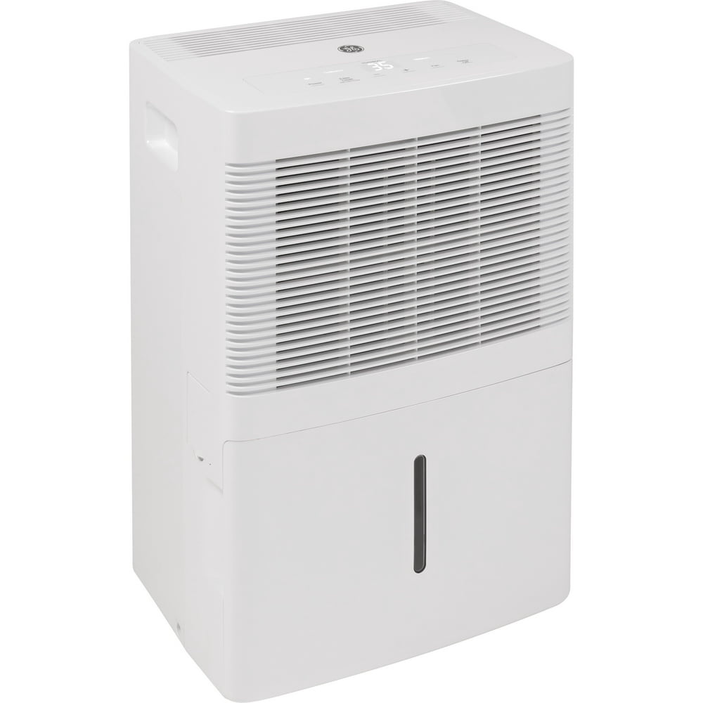 GENERAL ELECTRIC 20 Pint Dehumidifier for Damp Rooms, ADEW20LY, White