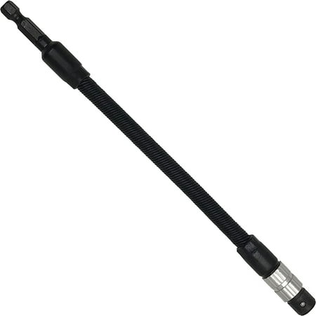 

Flexible Drill Bit Extension -7.5 Inch Flexible Screwdriver Bendable Flex Bit for Hard to Reach Spaces Bit Extension Bar