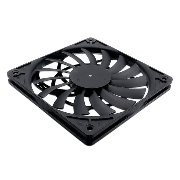 Silents Operation 120mm 12V 0.20A 1400RPM Cooling Fan with High Efficiency Leaves for Desktop PC