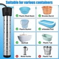 thumbnail image 7 of Rirozkan Immersion Water Heater, Portable Electric Heating Rod, Submersible Boiler with Auto Shutoff, Thermostat Control for Travel Coffee Tea, 7 of 7