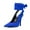Blue, variant on XYD Women Classic Ankle Wrap Lace Up Pumps Thin High Heel Pointed Closed Toe Stiletto Sandals Party Dressy Shoes Size 7 Pink