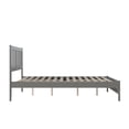 thumbnail image 4 of AFI Tahoe 14" Queen Wood Platform Bed with Slatted Headboard and Footboard, Grey, 4 of 6