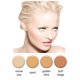 thumbnail image 4 of Base de maquillaje Warm Shade (frasco tamiz de tamaño completo de 30 g) Maquillaje mineral mate Polvos sueltos Rostro desnudo total Larga duración natural no comedogénico para todo tipo de piel Ac, 4 of 5