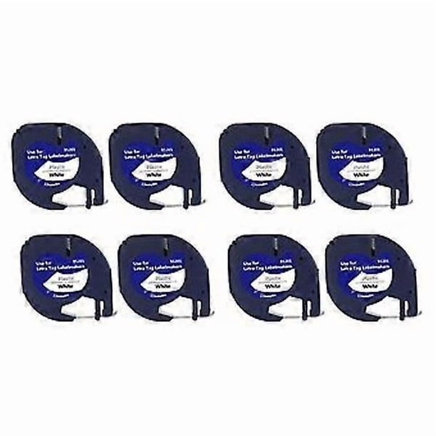 8 pcs Letratag Refills Label Tape Label Printer For 91331 4m X 12mm Label Printer For Label Printer