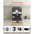 thumbnail image 3 of Appliance Slider 14x9.5in - Kitchen Countertop Sliding Tray, Rolling Appliance Base - Coffee Maker, Air Fryer, Oven Mover, 3 of 9