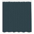 thumbnail image 3 of Ambesonne Fleur De Lis Shower Curtain, Cut out Effect Pattern, 69"Wx70"L, Dark Petrol Blue, 3 of 5
