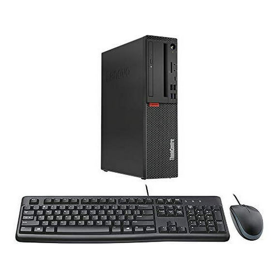 Restored Lenovo ThinkCentre M720s Small Form Factor Desktop PC with Intel Core i5-8400 6-Core CPU, 32GB DDR4 RAM, 1TB NVMe SSD, Windows 10, Keyboard, Mouse (Refurbished)