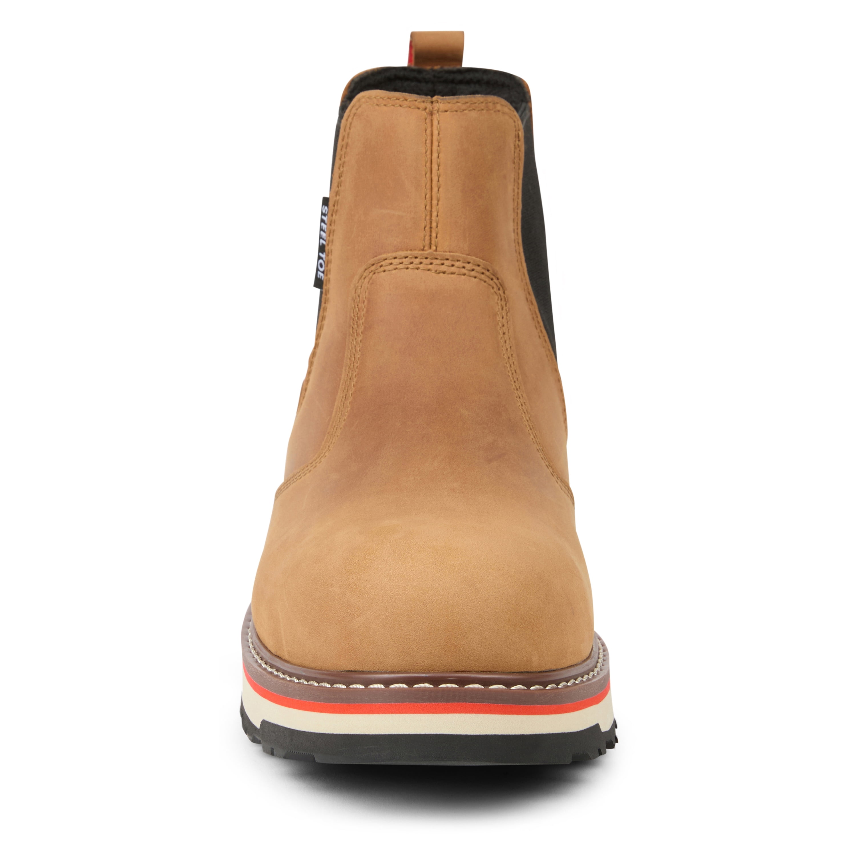 Bobcat Men’s Donovan Wedge Chelsea Pull-On Steel Toe Work Boot, Wide Available