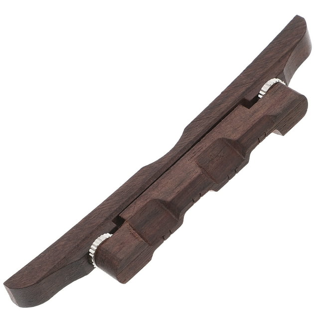 MasteelfCA Bridge with Saddle for Archtop Jazz Guitar Instrument Accessory Guitar Bridge