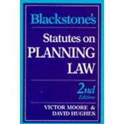 Blackstone's Statutes on Planning Law [Paperback - Used]