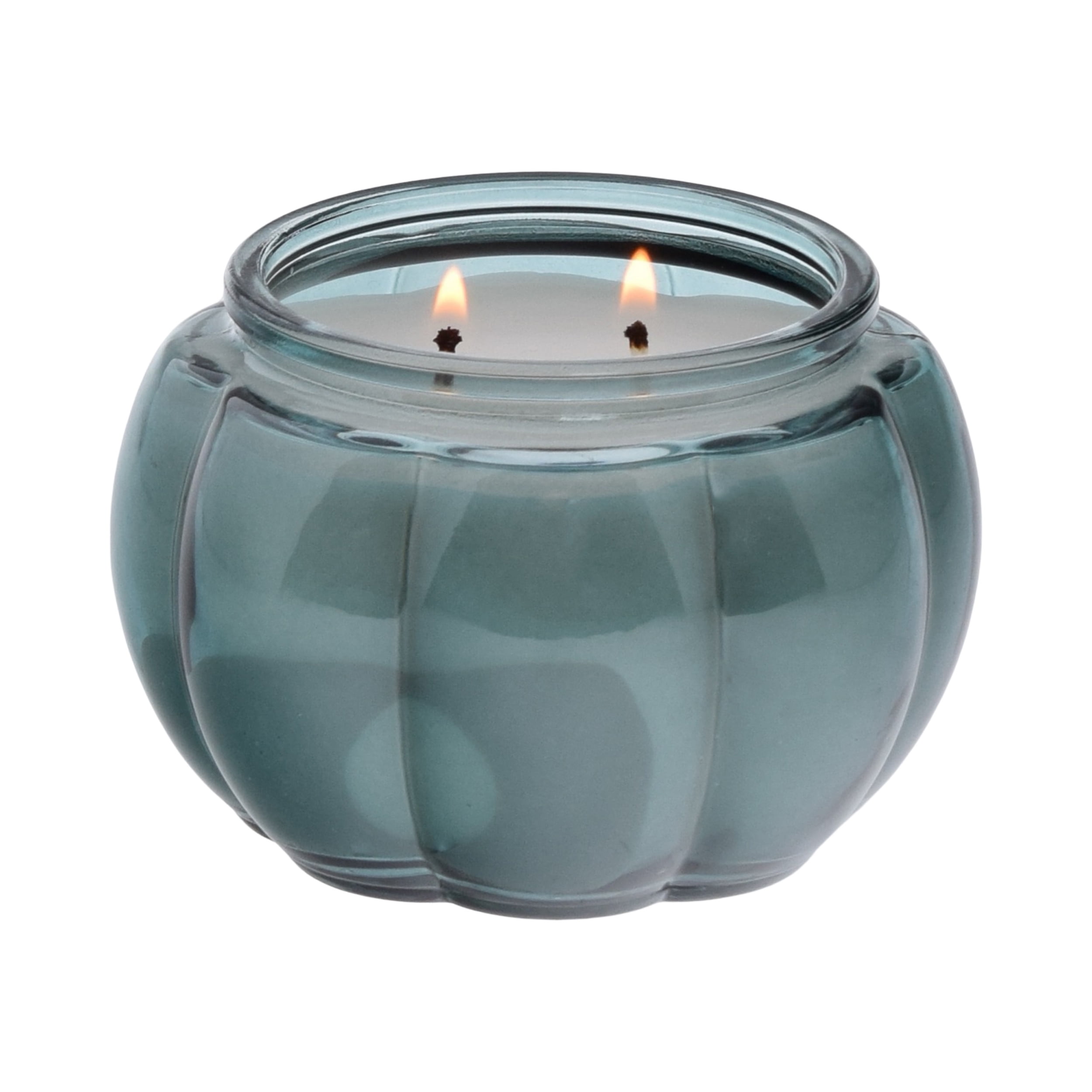 Better Homes & Gardens Leaves and Acorn Scented 2-Wick Pumpkin Jar Candle 13.8oz