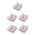 thumbnail image 1 of Naiovety Caja de malla para almacenamiento de sujetadores, organizador de cajones de gran capacidad, 6 compartimentos, organizadores de armario Type2 NO2, 1 of 6