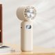 thumbnail image 5 of Ice Compress Mini Fan Mini Folding Digital Display Mute Desktop Fan,C, 5 of 5